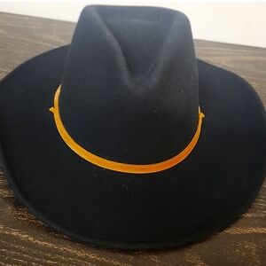 Joe Eder Packable Wool Hat Large Black Boho Western Cowboy